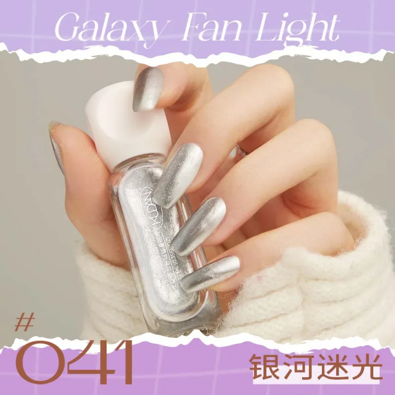 Cool Danxing condensation peelable nail polish whitening long-lasting fast drying no-bake solid color sequin nail polish manufac 41