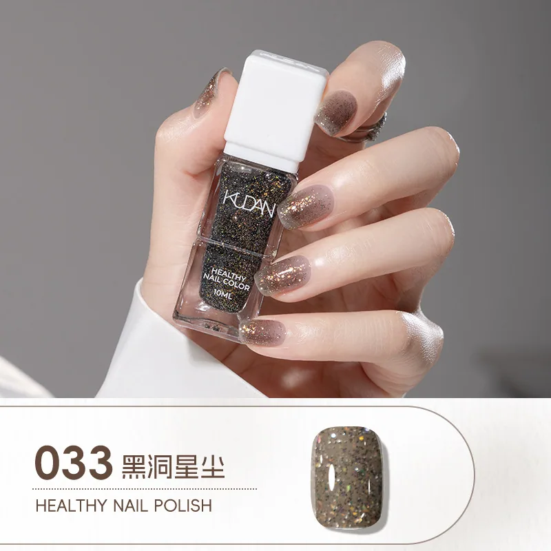 Cool Dan Ice Crystal Water-based Peelable Nail Polish No-Bake Long-lasting Quick Dry Fragrance Nail Polish Nude Nude Manufacture 33