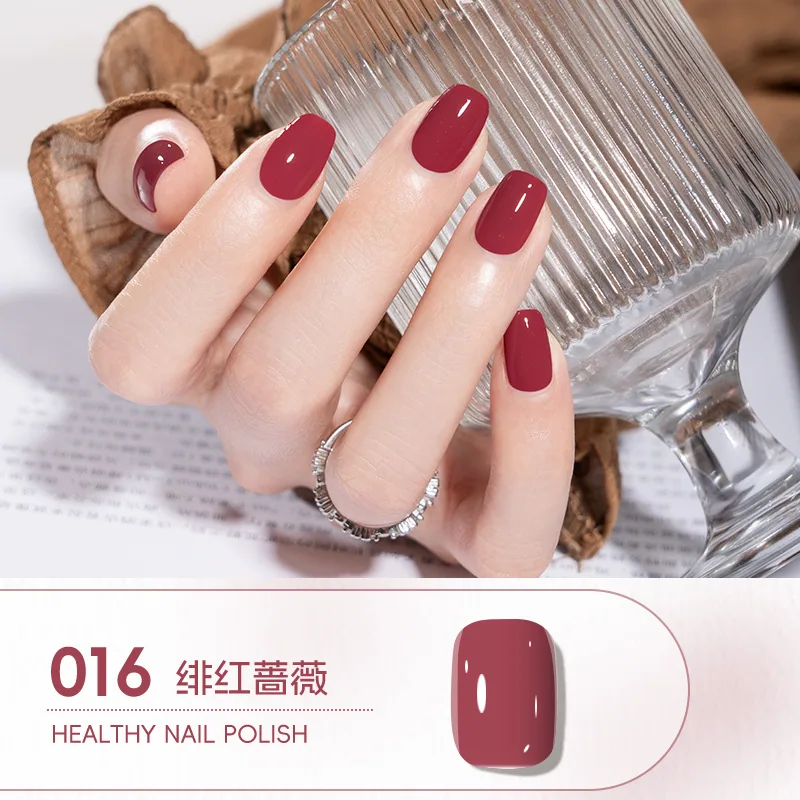 Cool Dan Ice Crystal Water-based Peelable Nail Polish No-Bake Long-lasting Quick Dry Fragrance Nail Polish Nude Nude Manufacture 16