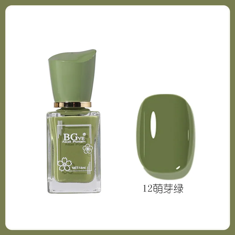 Nail polish-free microglue oily fragrance nail polish is long-lasting and quick-drying, nude color is not peelable, nude color f 12