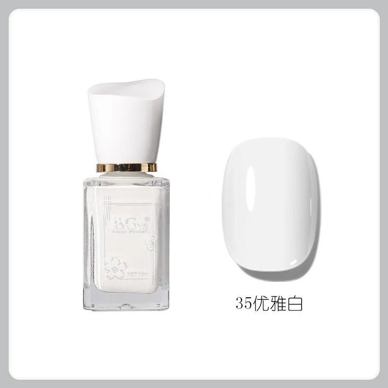 Nail polish-free microglue oily fragrance nail polish is long-lasting and quick-drying, nude color is not peelable, nude color f 35