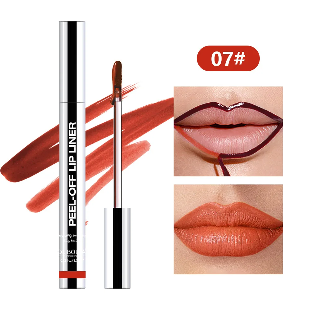 Cross border tear and pull lipliner waterproof, long-lasting, moisturizing, Dudu lip lipstick, lip color, lip glaze, popular who 8