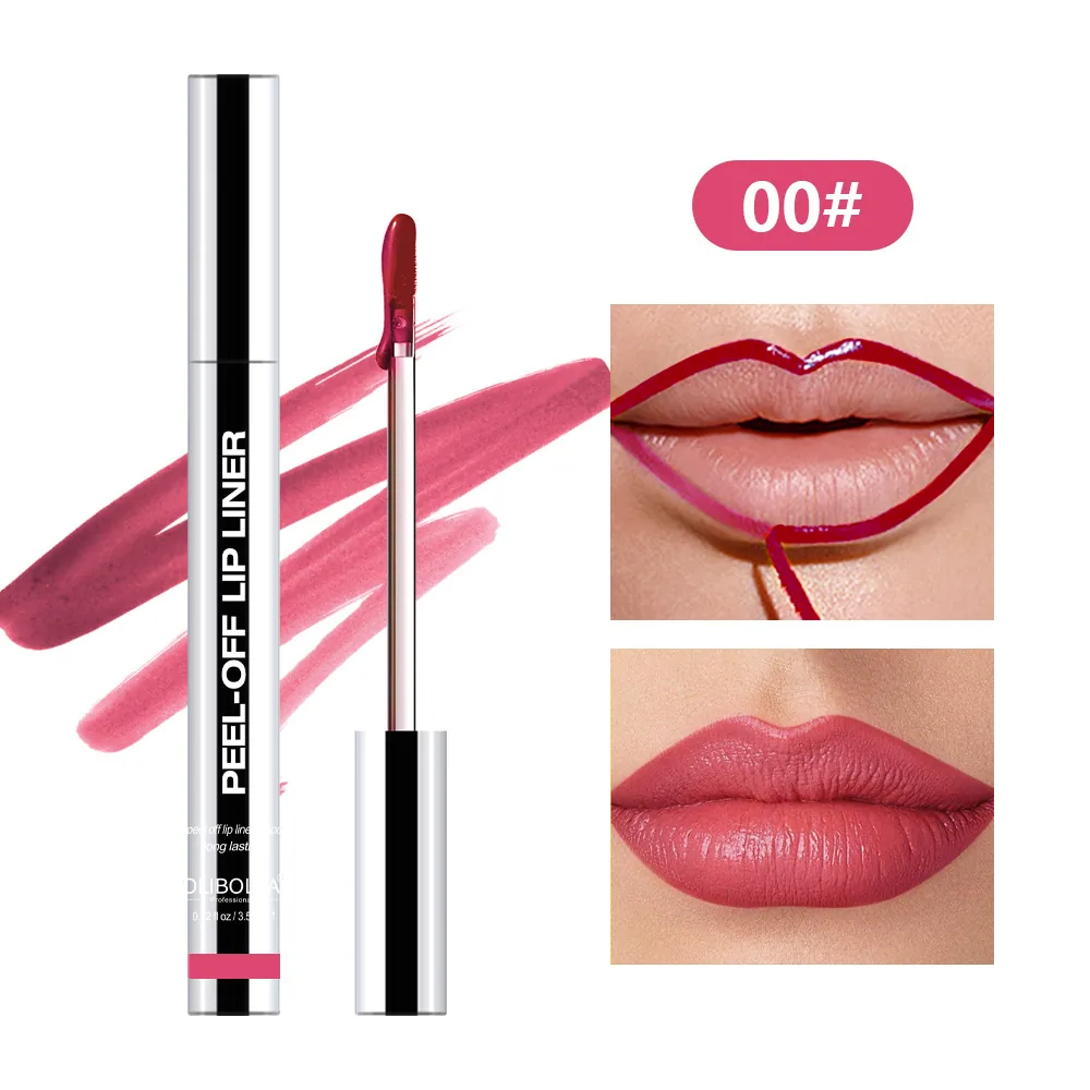 Cross border tear and pull lipliner waterproof, long-lasting, moisturizing, Dudu lip lipstick, lip color, lip glaze, popular who