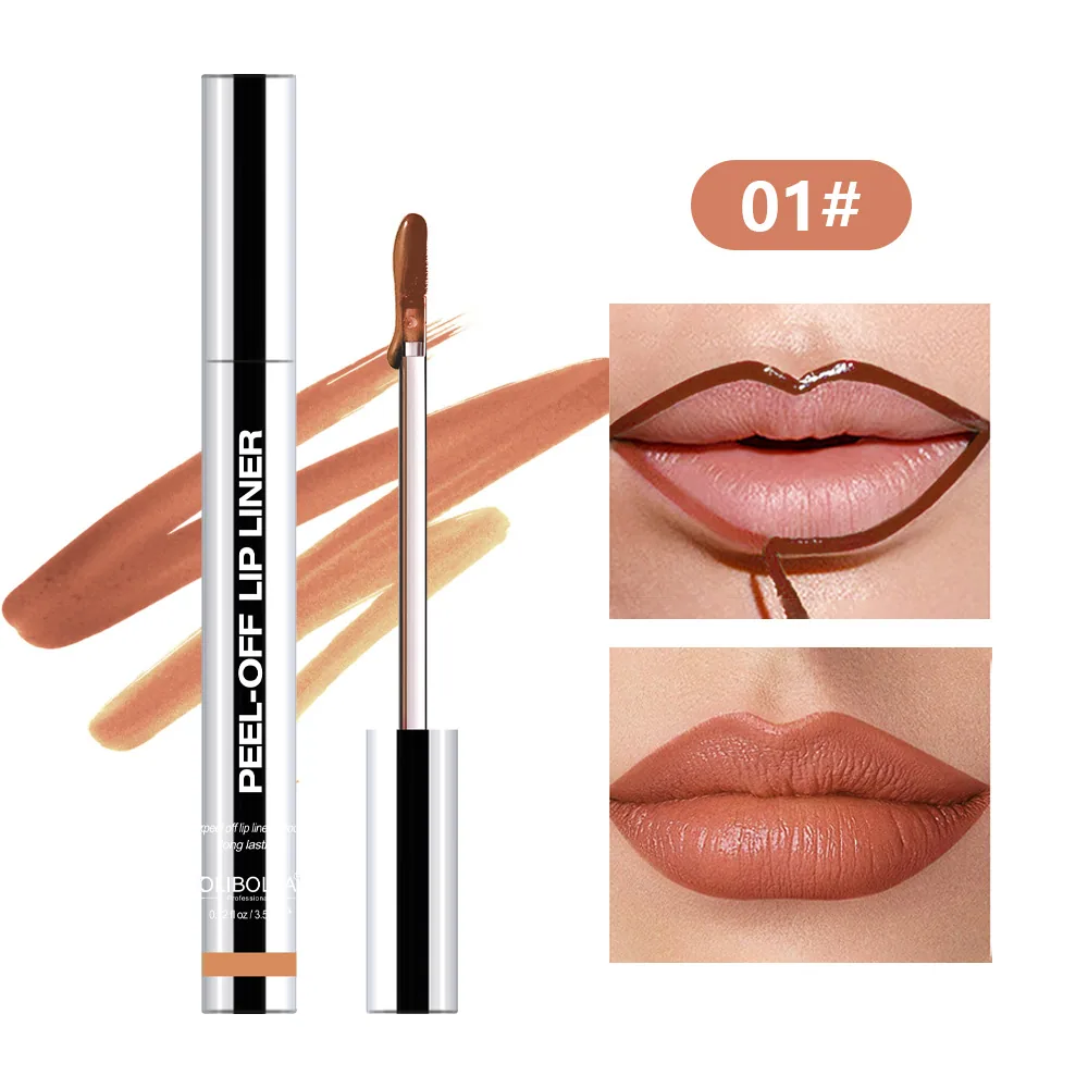Cross border tear and pull lipliner waterproof, long-lasting, moisturizing, Dudu lip lipstick, lip color, lip glaze, popular who 2
