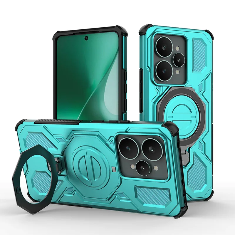 Anwendbar für OPPO realme15 J20 Ring 360-Grad-Schutzhülle Realme15 Anti-Handyhülle 4