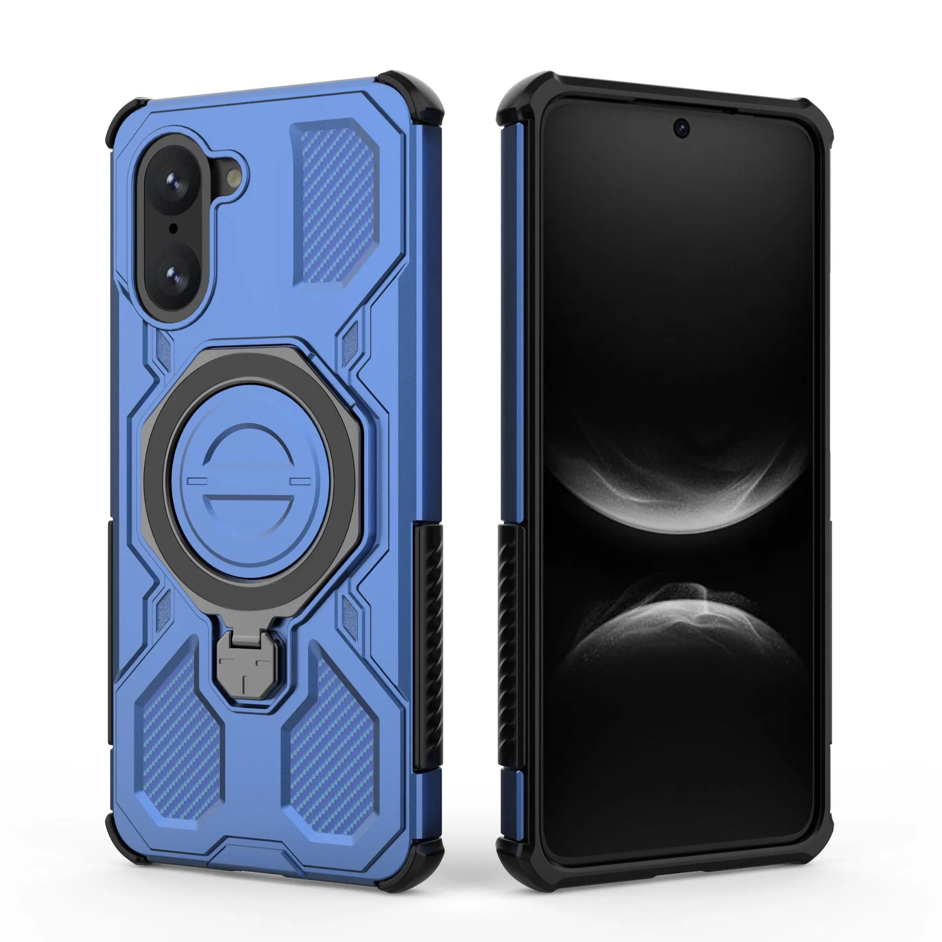 Aplicável a 1 + versão de velocidade ACE5 J-20 anel capa protetora de 360 ​​graus OnePlus NORD CE5 -capa para telefone móvel 2