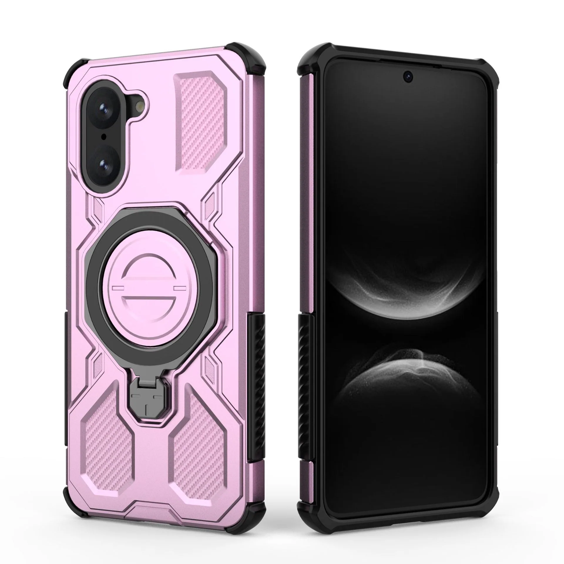 Aplicável a 1 + versão de velocidade ACE5 J-20 anel capa protetora de 360 ​​graus OnePlus NORD CE5 -capa para telefone móvel 5