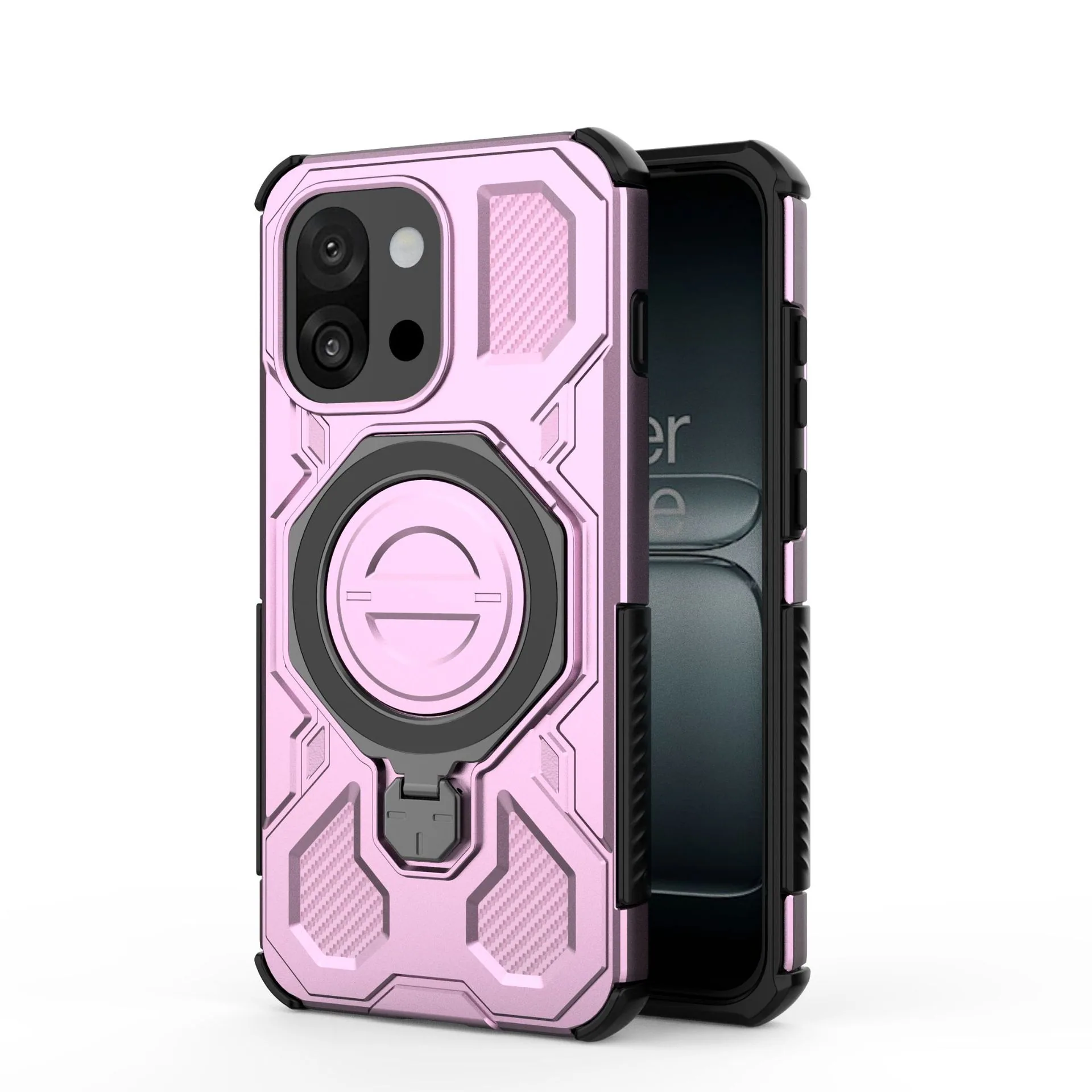 Applicable to 1+13T J-20 ring 360-degree protective case OnePlus 13T magnetic anti- mobile phone case 5