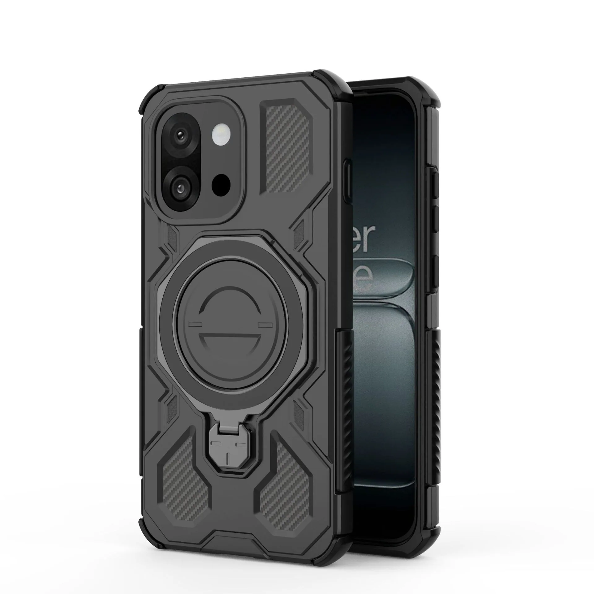 Applicable to 1+13T J-20 ring 360-degree protective case OnePlus 13T magnetic anti- mobile phone case