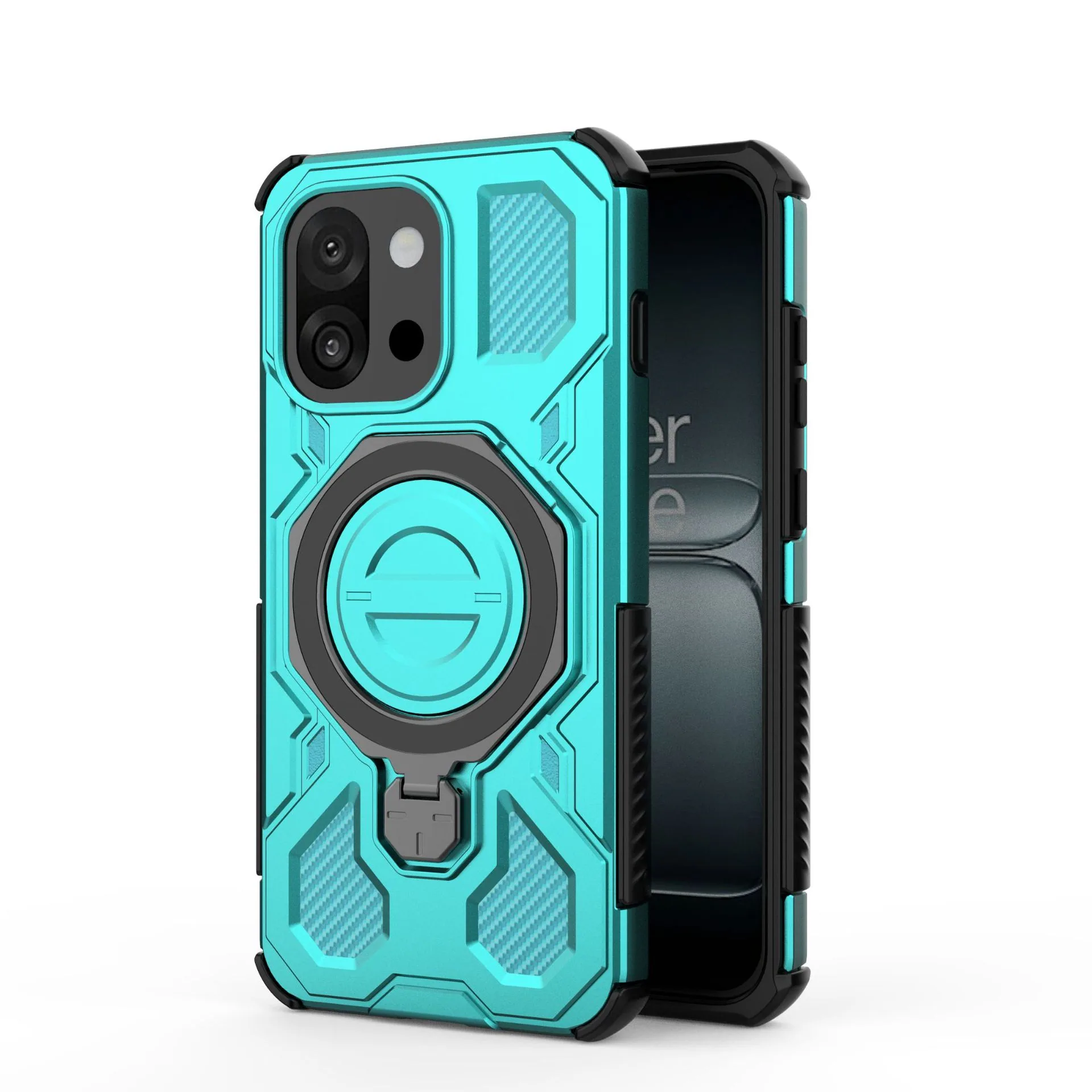 Applicable to 1+13T J-20 ring 360-degree protective case OnePlus 13T magnetic anti- mobile phone case 4