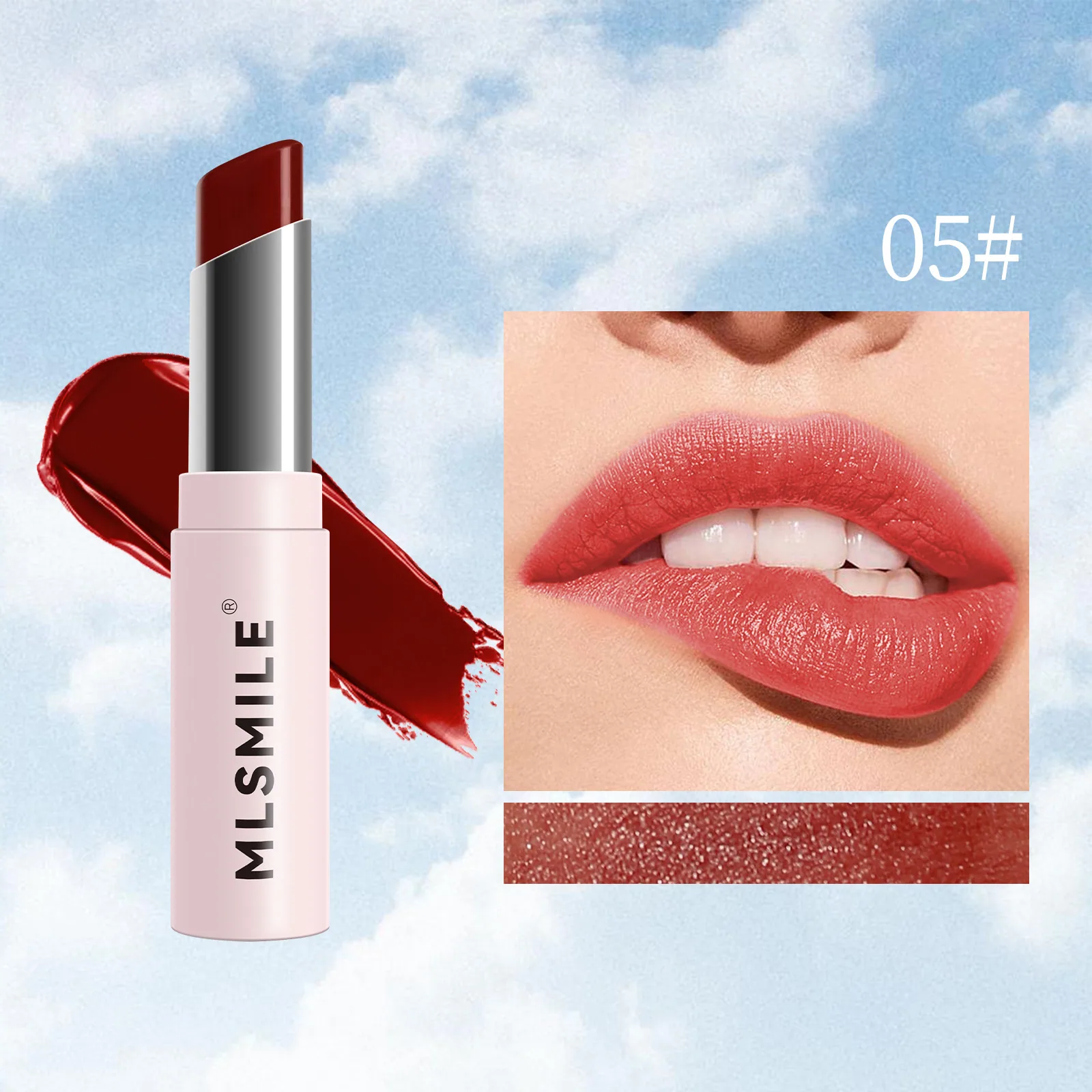 lipstick moisturizing moisturizing lipstick repair is not easy to stick to the cup waterproof and anti-dry cracking color develo 5