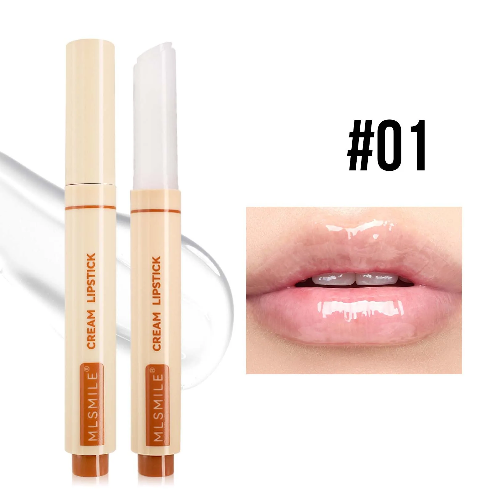 makeup 6 colors press lipstick pen solid lip honey jelly lip lightening lip lines moisturizing moisturizing lipstick wholesale