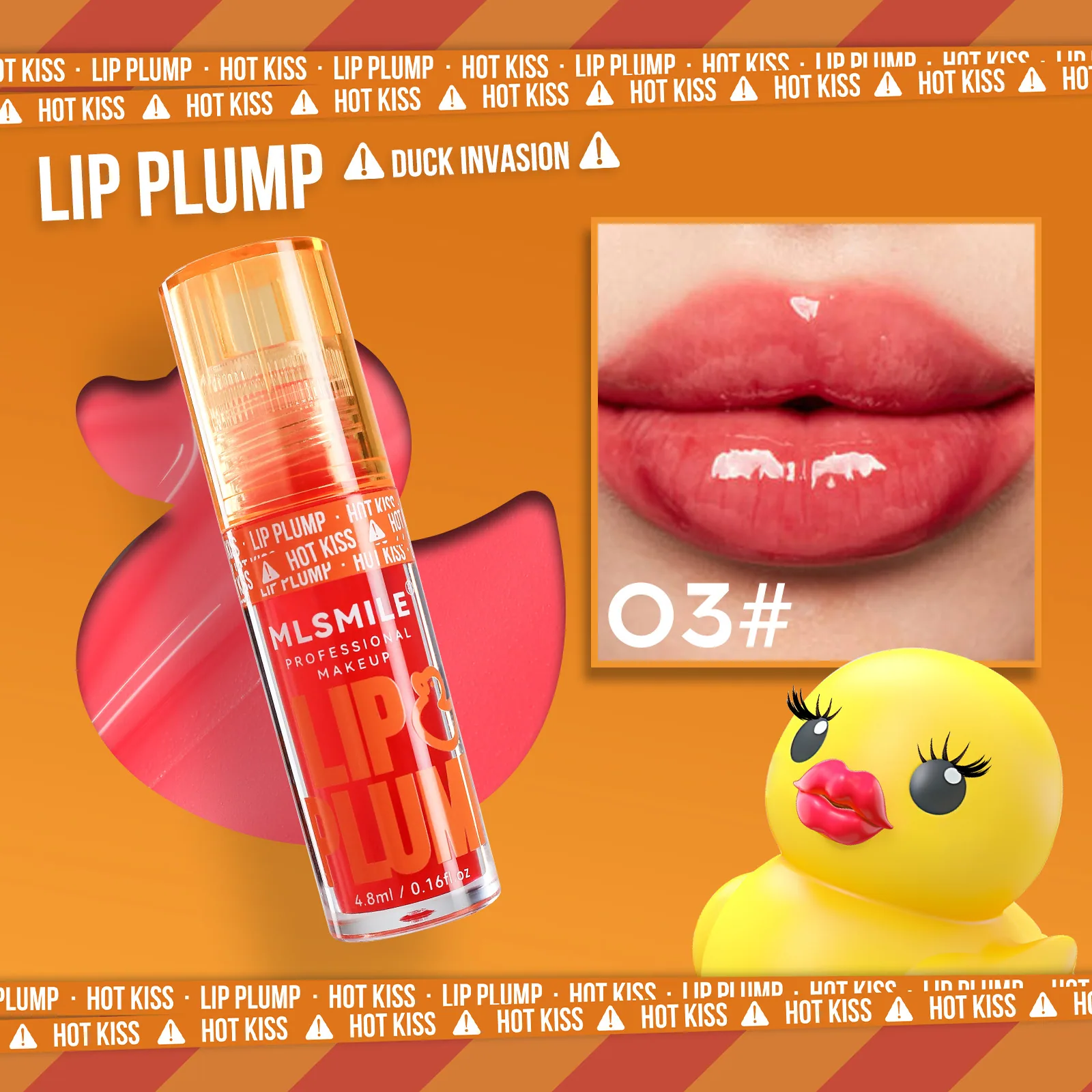 duck lip plumping oil lip honey mirror lip glaze pearlescent lip gloss liquid lipstick lip care oil transparent lip gloss 3
