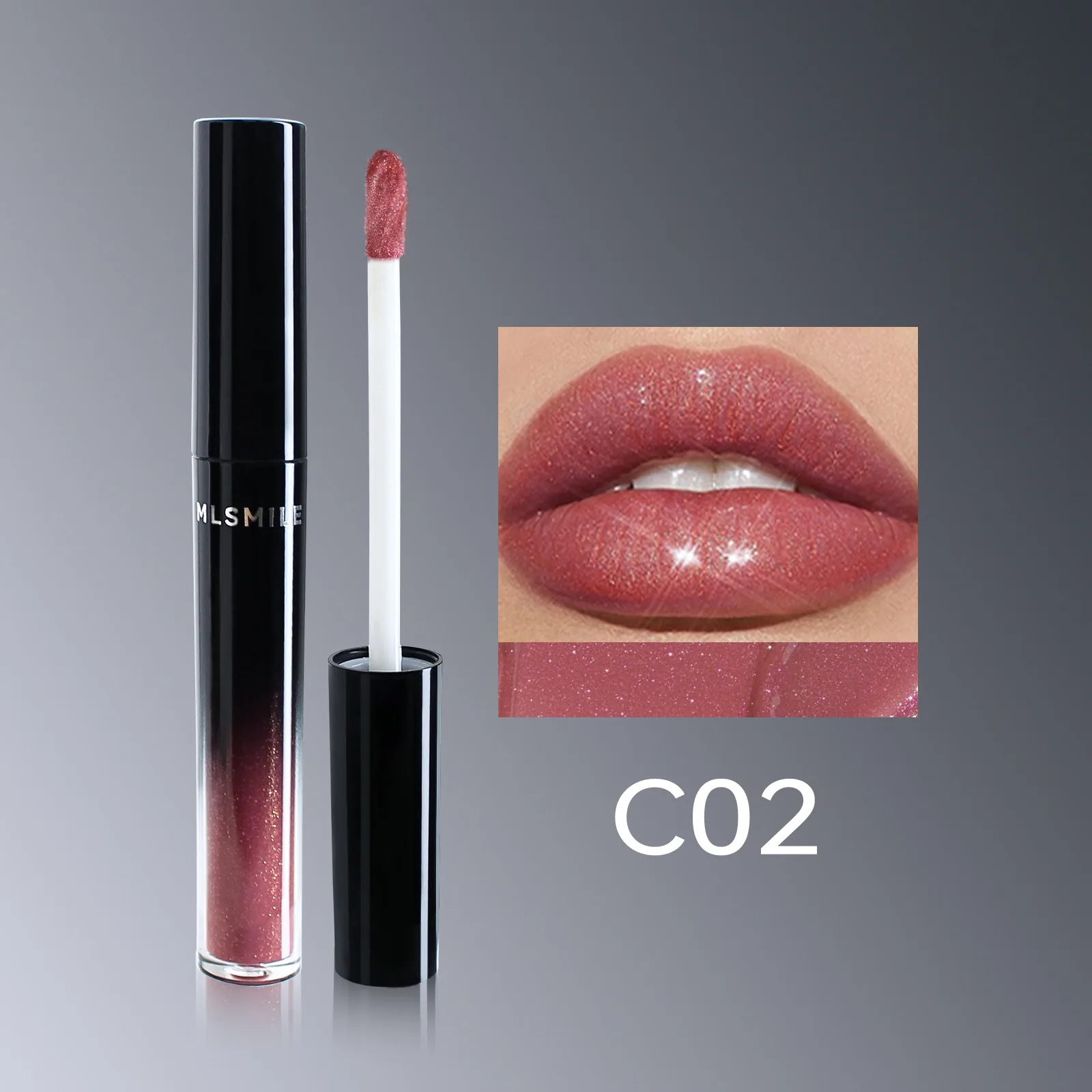 makeup 12 colors matte lipstick lip glaze long-lasting, non-stick cup, non-fading, transparent lip honey, pearlescent lip gloss 2