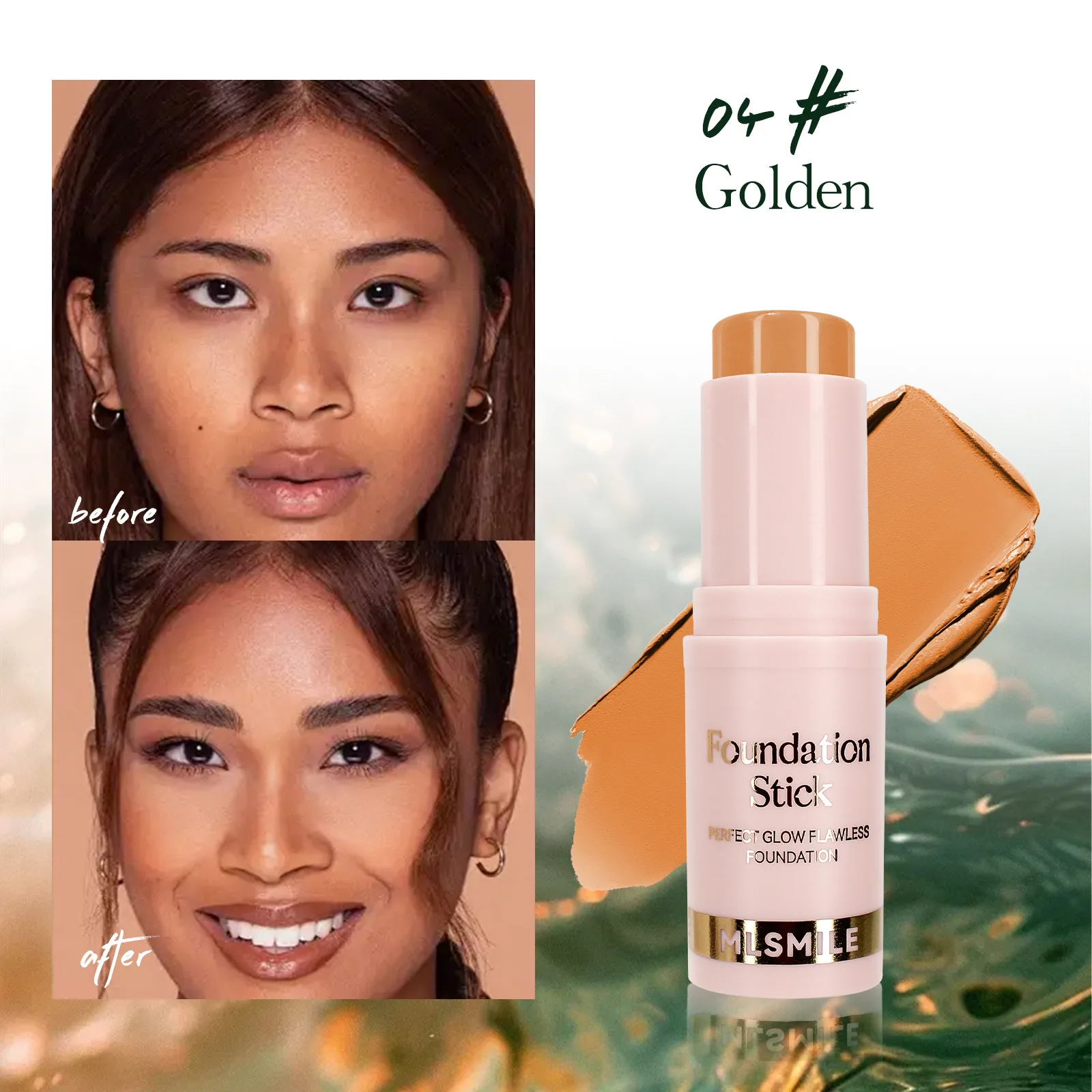 concealer foundation stick matte oil control isolation BB cream modifies contour highlighter contour brightening liquid 4