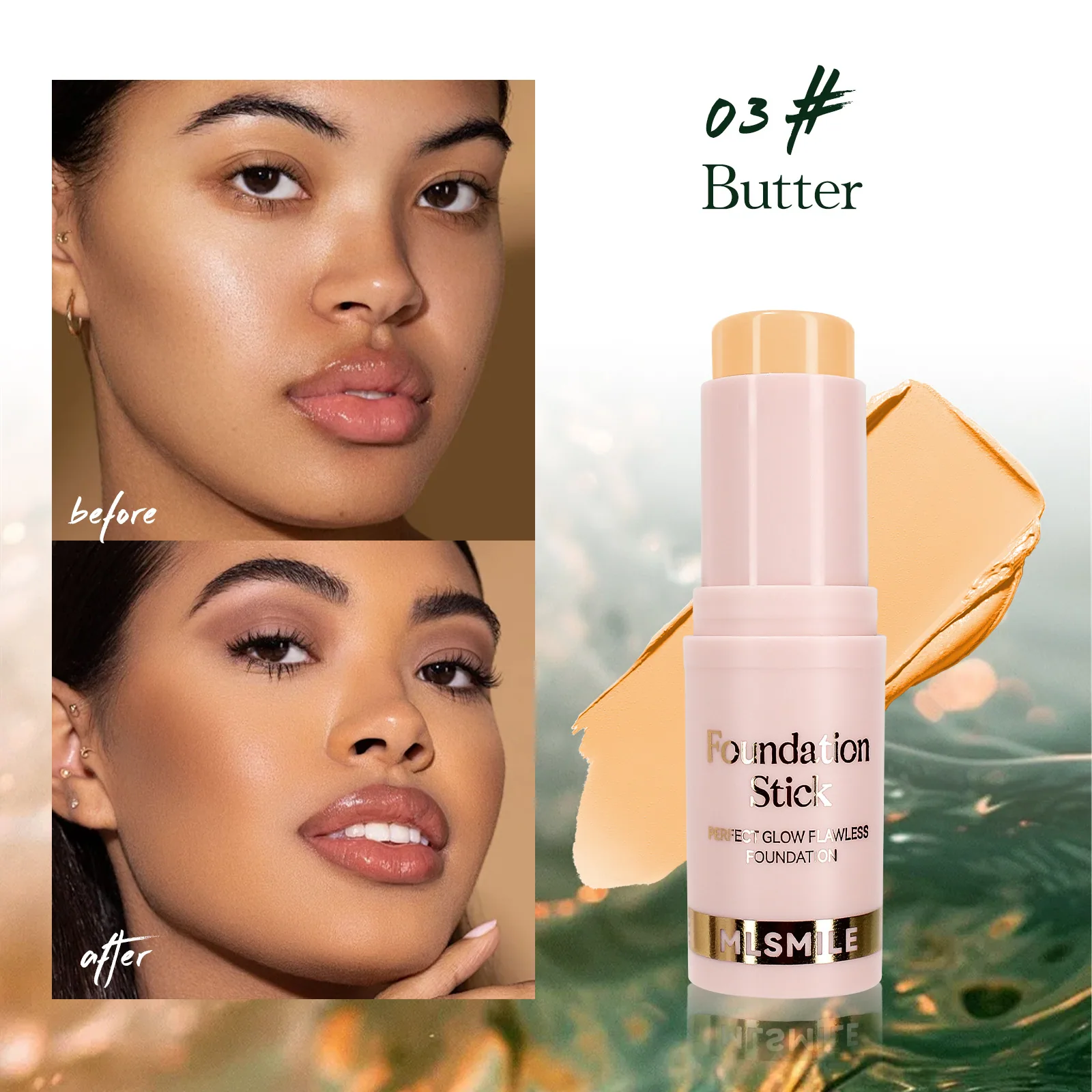 concealer foundation stick matte oil control isolation BB cream modifies contour highlighter contour brightening liquid 3