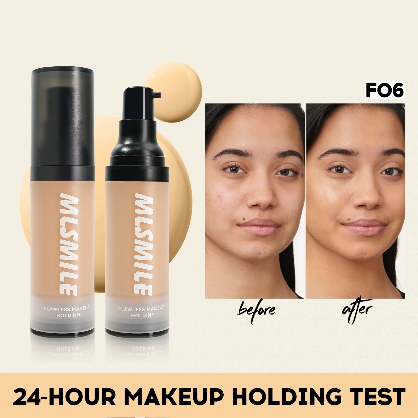 matte press foundation moisturizing non-sticking powder contouring foundation cream oil control long-lasting coverage foundation 6