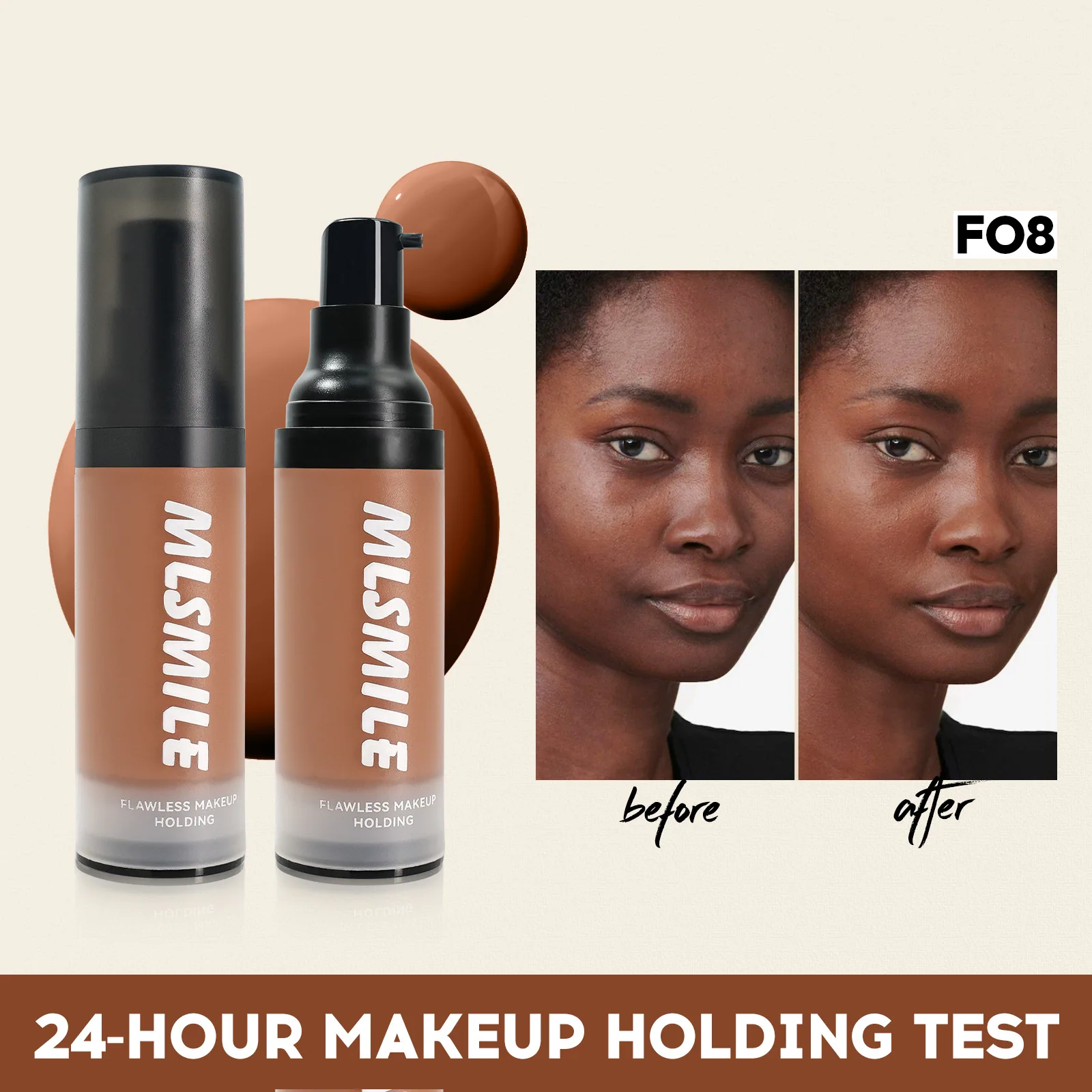 matte press foundation moisturizing non-sticking powder contouring foundation cream oil control long-lasting coverage foundation 8