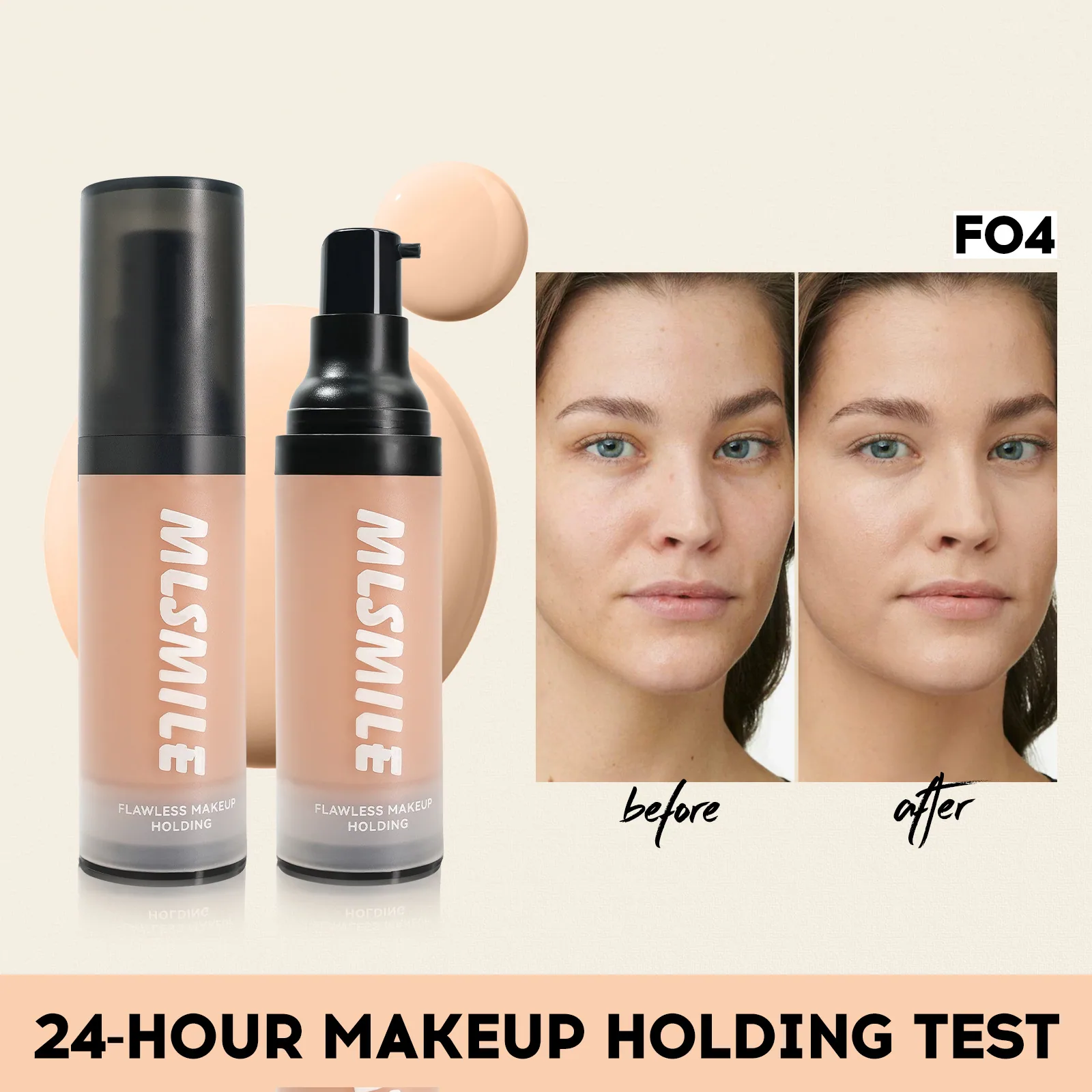 matte press foundation moisturizing non-sticking powder contouring foundation cream oil control long-lasting coverage foundation 4