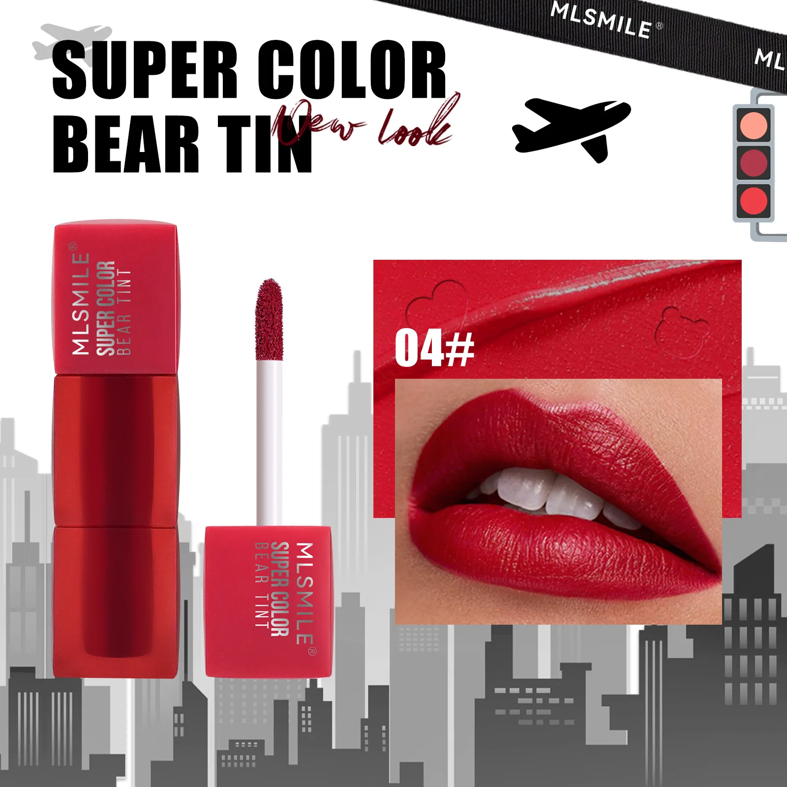matte lipstick non-stick cup matte velvet lip gloss foreign trade makeup waterproof non-fading teddy lip glaz 4