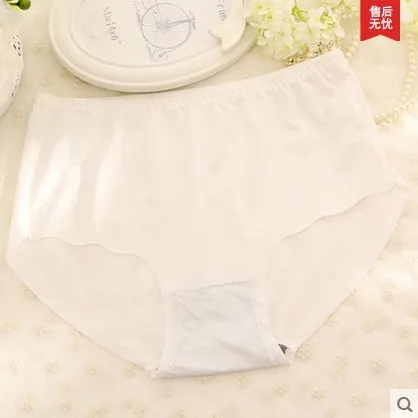Ice silk soft panties women's summer mid-rise lace adult ladies cotton file briefs