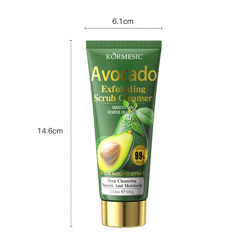 KORMESIC All English Plant Matte Facial Cleanser Cross border Foreign Trade Manufacturer Wholesale 8