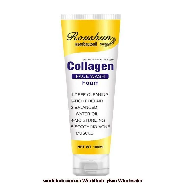 ROUSHUN Collagen face wash foam - Facial Cleanser