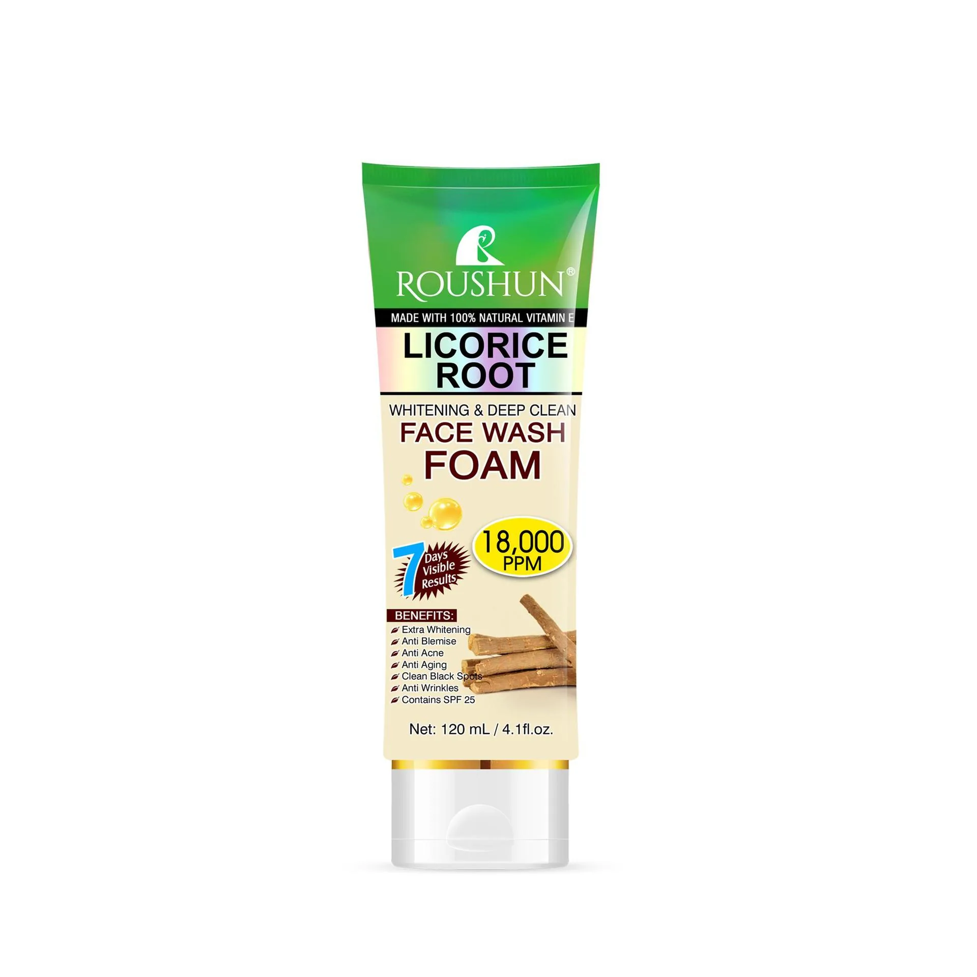ROUSHUN licorice face wash foam - Facial Cleanser 2