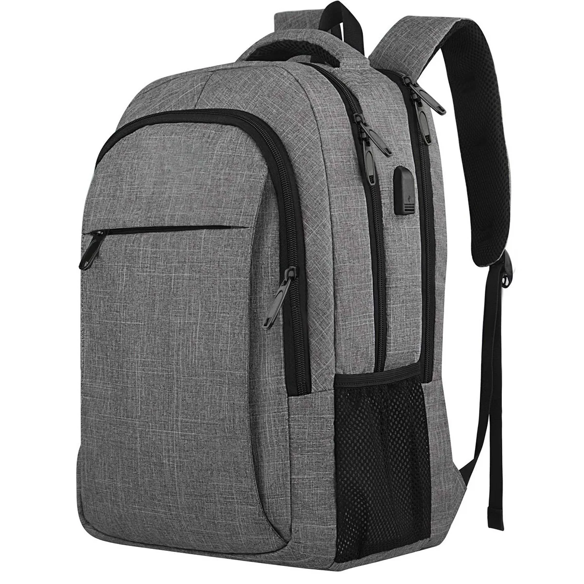Cross-border backpack men's high-end feeling large capacity business backpack travel laptop backpack customizat-backpack mens high-end feeling large capacity business backpack travel laptop backpack customizat 2