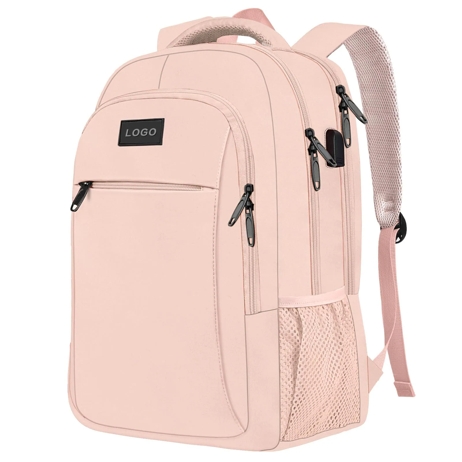 Cross-border backpack men's high-end feeling large capacity business backpack travel laptop backpack customizat-backpack mens high-end feeling large capacity business backpack travel laptop backpack customizat 6