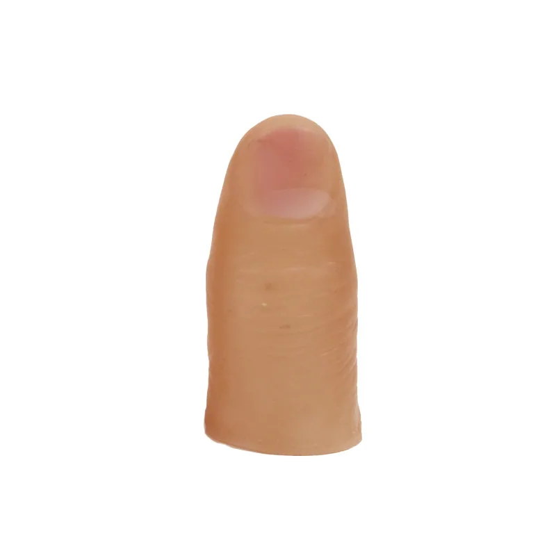 Manufacturer's high-quality thumb cots, simulated finger cots, large and small fake fingers, magic toys in stock wholesale 5