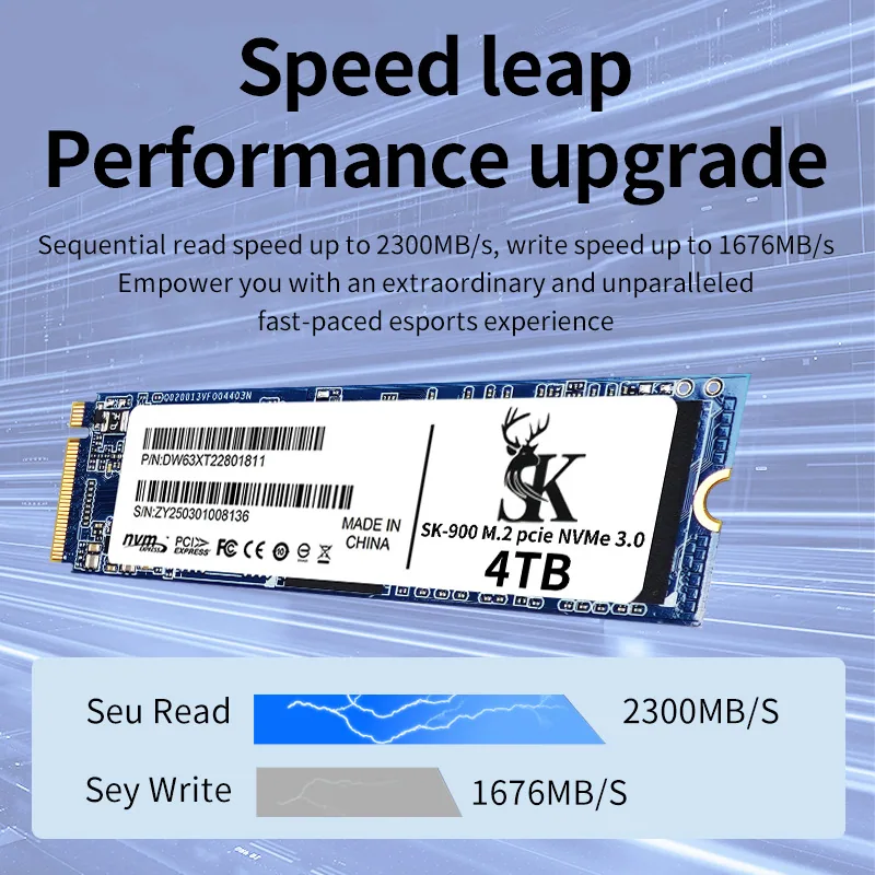 English 5000+NVMe4.0 solid state drive 2280512g notebook 2tPCIe protocol ssd1t - Hard Drives 4
