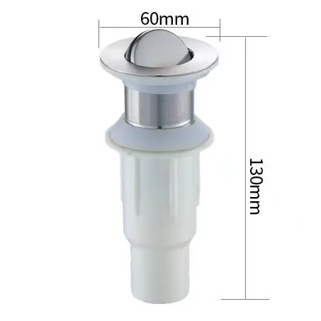 Direct selling stainless steel basin drainer drain pipe basin wash basin anti-odor leakage plug pool drainage accessories 2