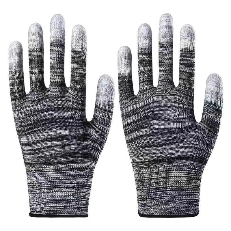 Labor protection gloves cotton thread cotton yarn wear-resistant thickened safflower white car repair protection work nylon wholesale construction site work 26