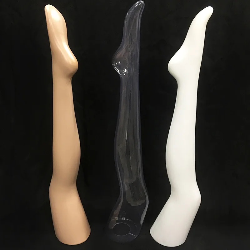 Clothing stores can hang plastic female leg molds, long-leg socks molds, foot molds, stockings model props simulations 7