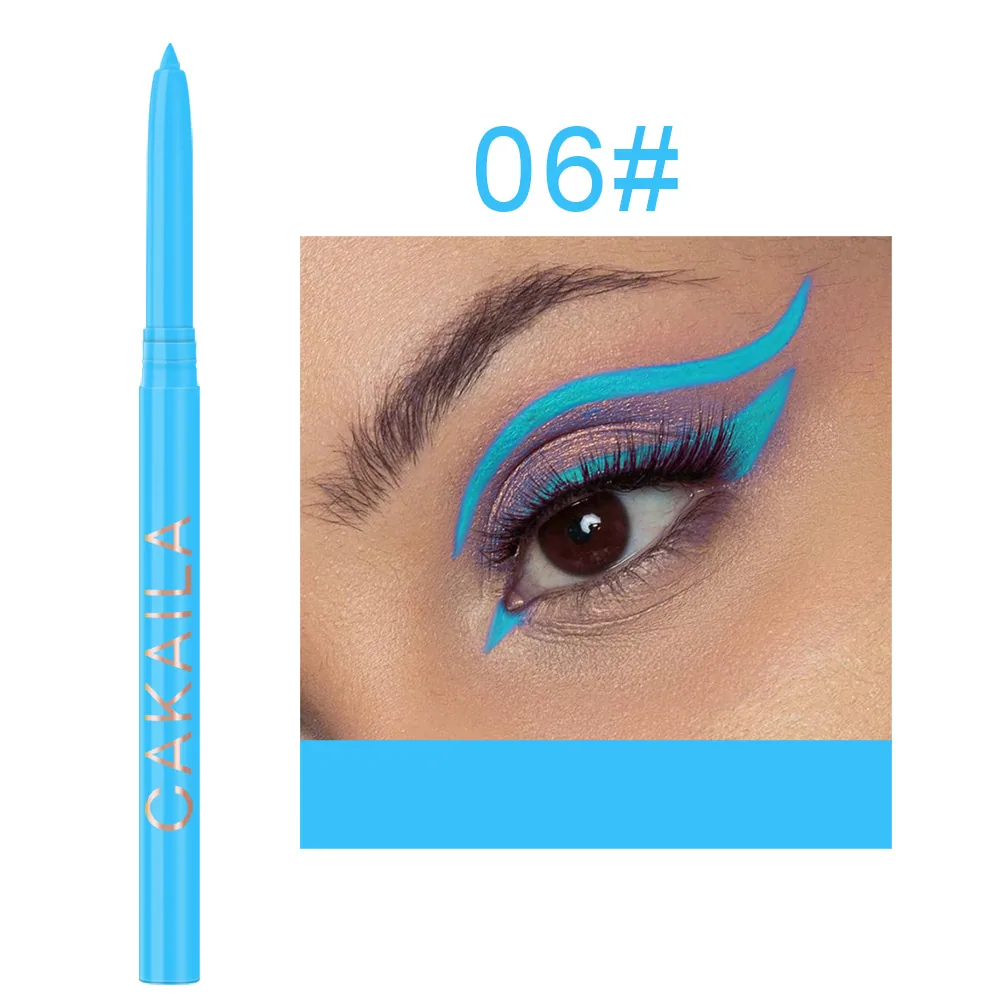 CAKAILA 18 color eyeliner pens are arranged in categories, 18 colors meet the requirements of various makeup, and the whole p