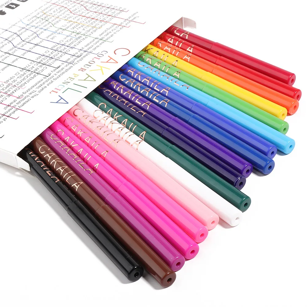 CAKAILA18 color eyeliner pen set scene display, 144 sets, 57.5 × 22 × 43cm, Yiwu Ouou import and export wholesale source