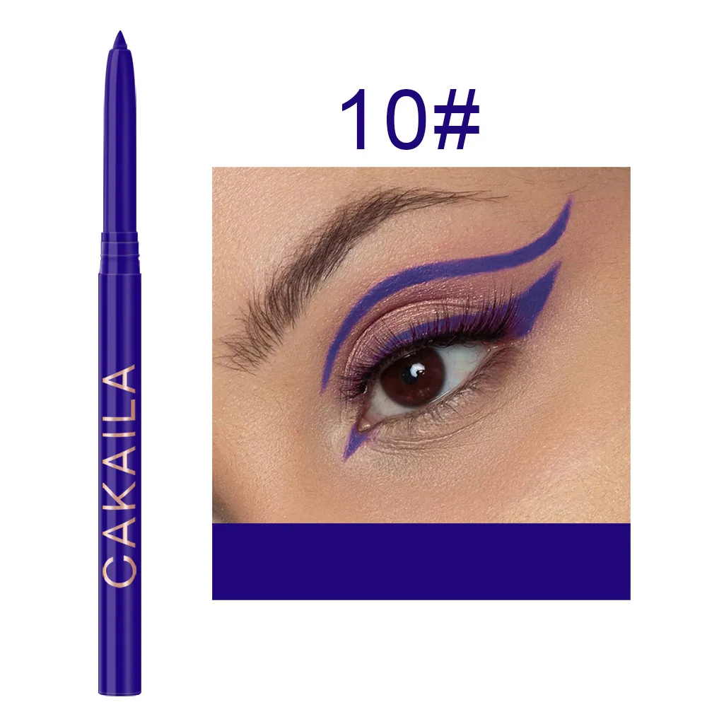 CAKAILA 18 color eyeliner pen is available in multiple colors, and 18 colors can be freely matched to meet the creative needs