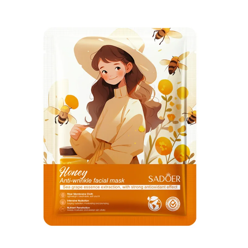 Full English Mask SADOER Plant Fruit Whitening and Anti-Wrinkle Mask Facial mask cross-border skin care products