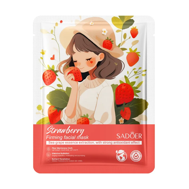 Full English Mask SADOER Plant Fruit Whitening and Anti-Wrinkle Mask Facial mask cross-border skin care products 4