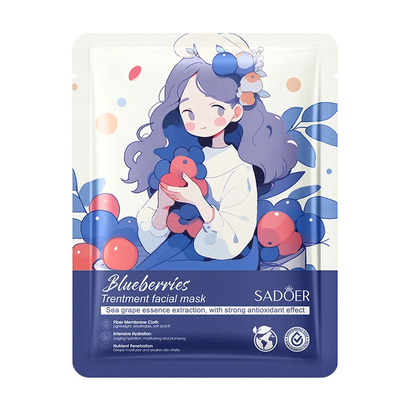 Full English Mask SADOER Plant Fruit Whitening and Anti-Wrinkle Mask Facial mask cross-border skin care products 3