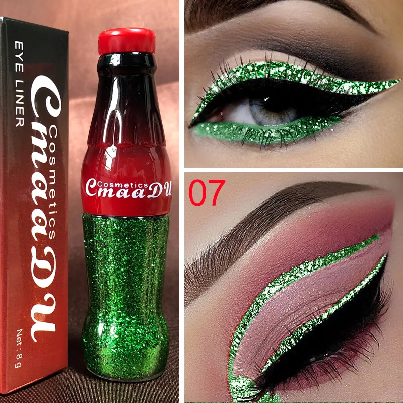 CmaaDu Color Golden Onion Powder eyeliner Liquid 7