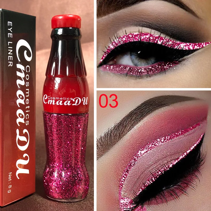 CmaaDu Color Golden Onion Powder eyeliner Liquid 3