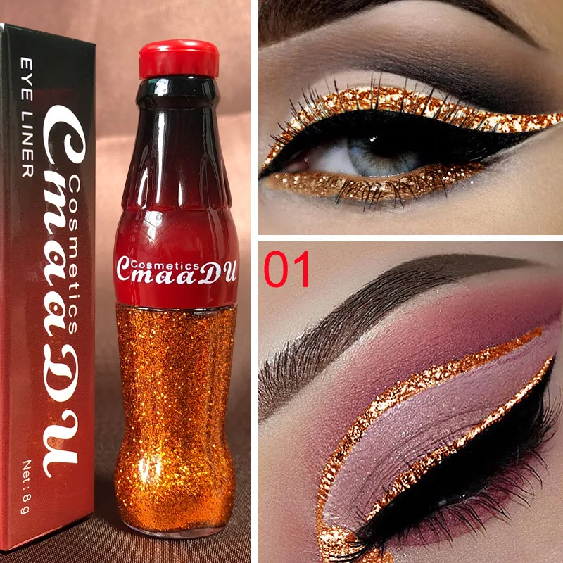 CmaaDu Color Golden Onion Powder eyeliner Liquid