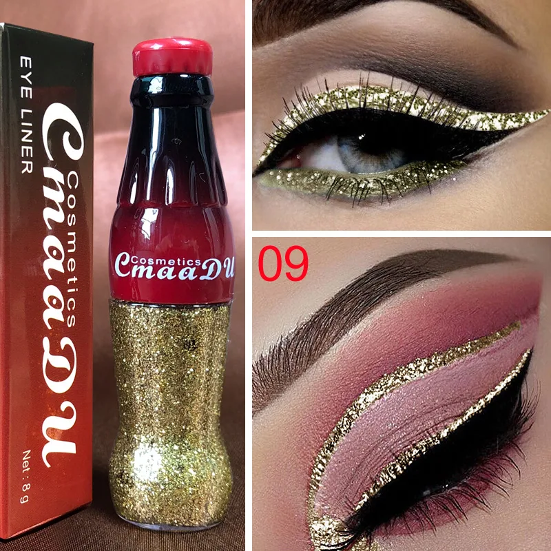 CmaaDu Color Golden Onion Powder eyeliner Liquid 9