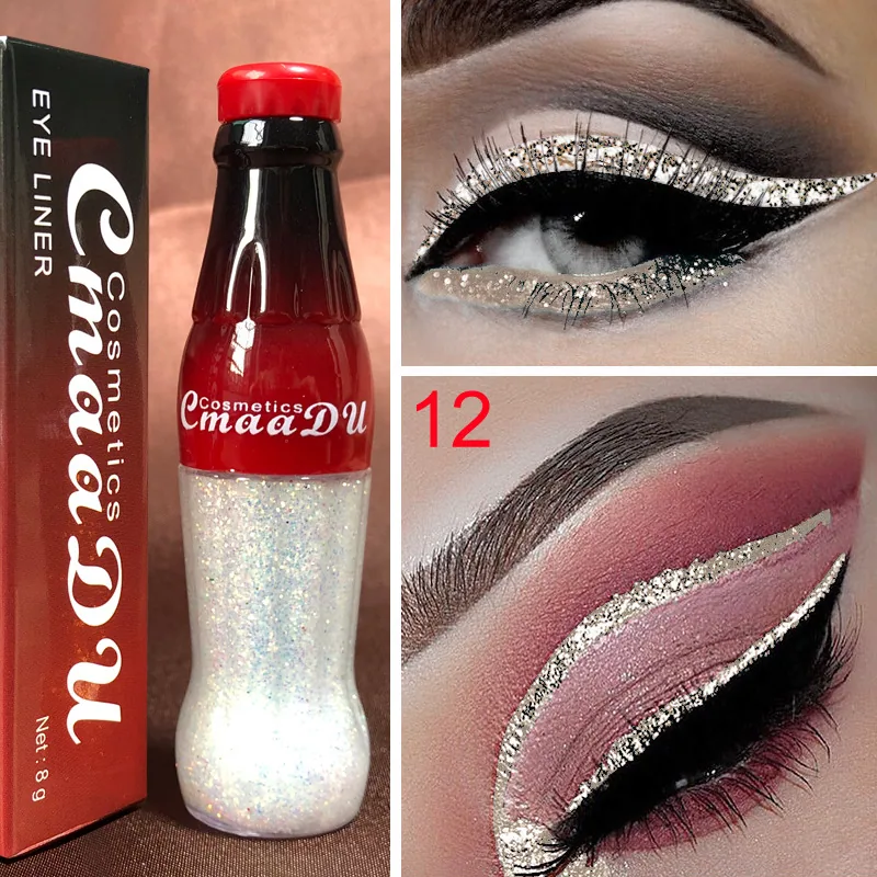 CmaaDu Color Golden Onion Powder eyeliner Liquid 12