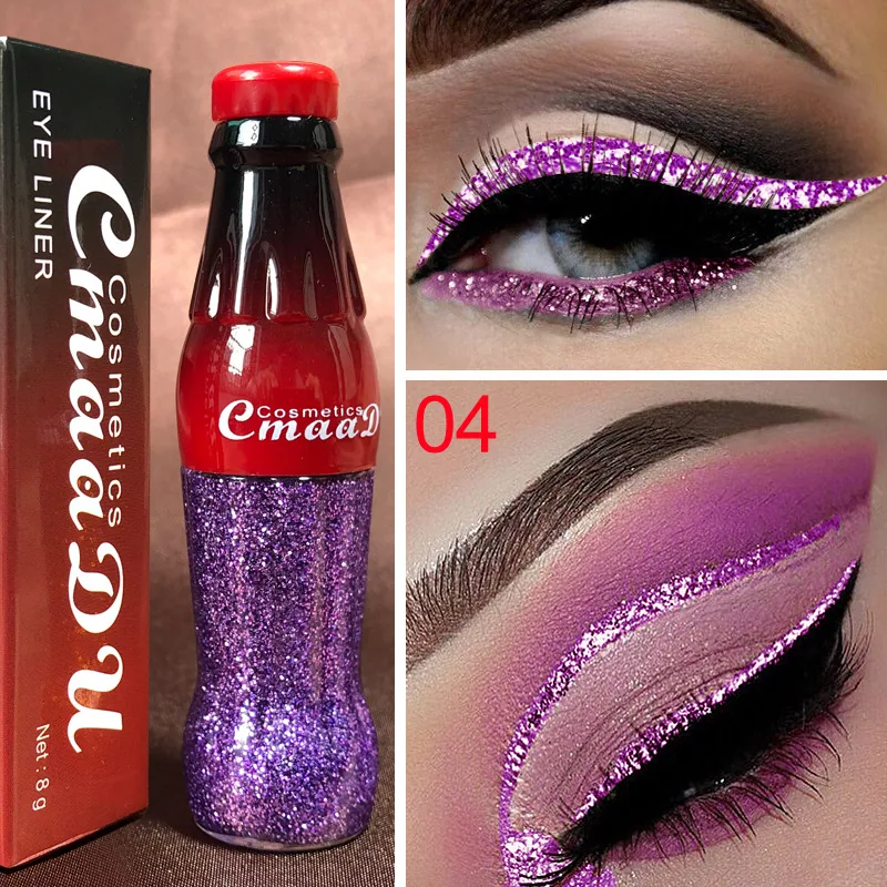 CmaaDu Color Golden Onion Powder eyeliner Liquid 4