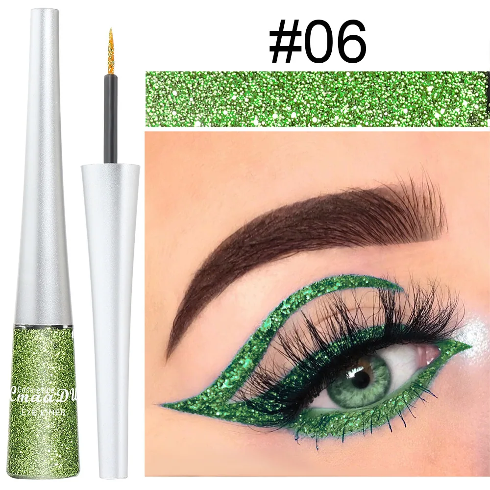 CmaaDu 16 color golden onion powder eyeliner liquid 6