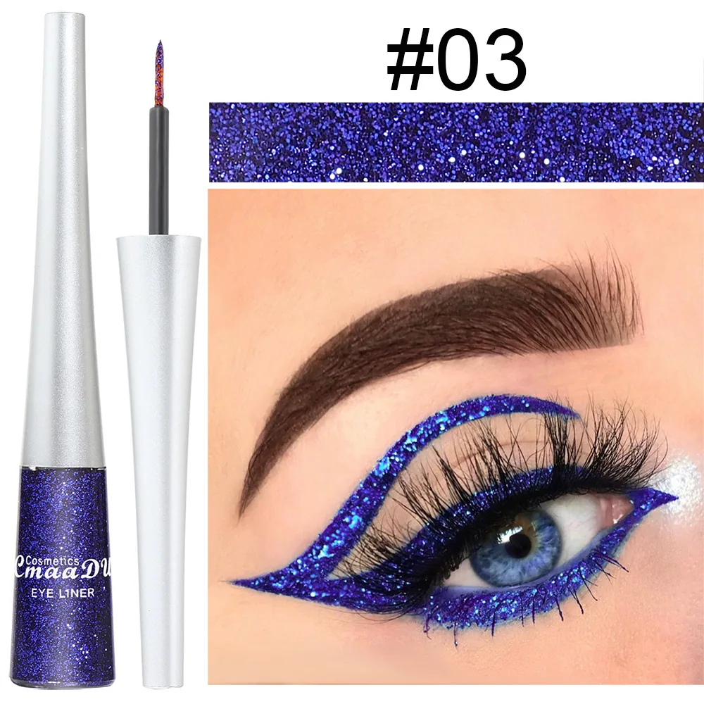 CmaaDu 16 color golden onion powder eyeliner liquid 3