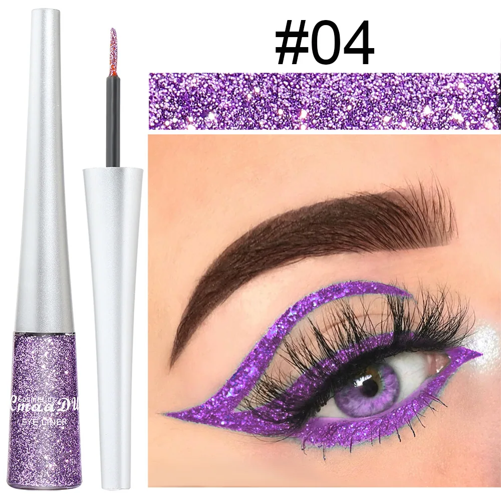 CmaaDu 16 color golden onion powder eyeliner liquid 4